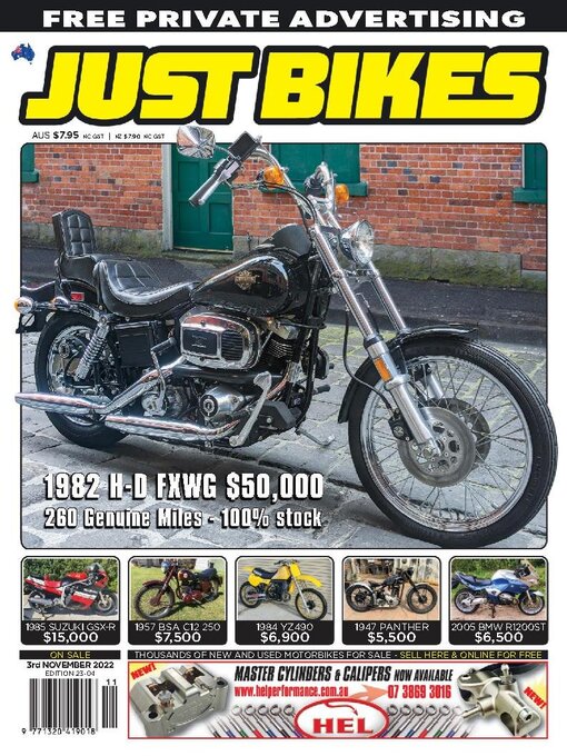 Title details for Just Bikes by JUST AUTO Classifieds Pty Ltd - Available